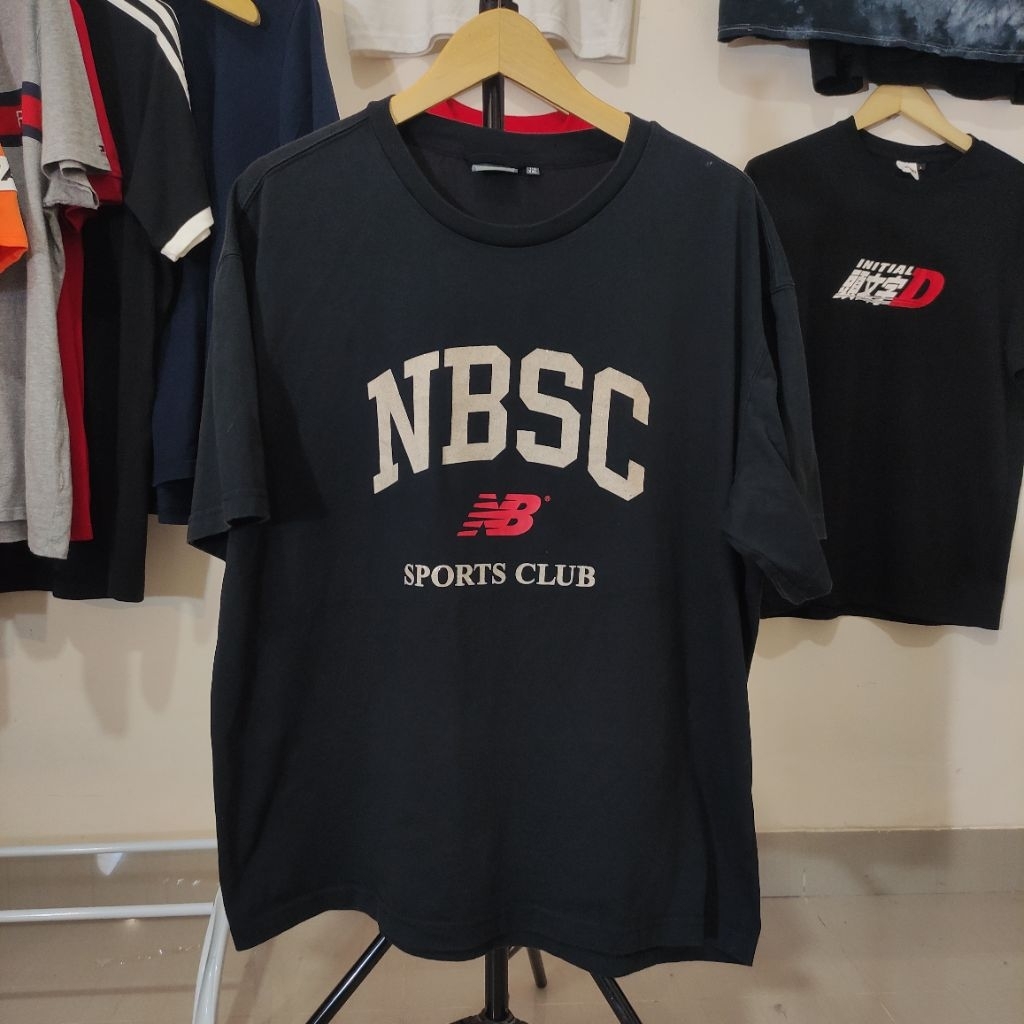 Kaos NBSC New Balance Sports Club Black Size 2XL