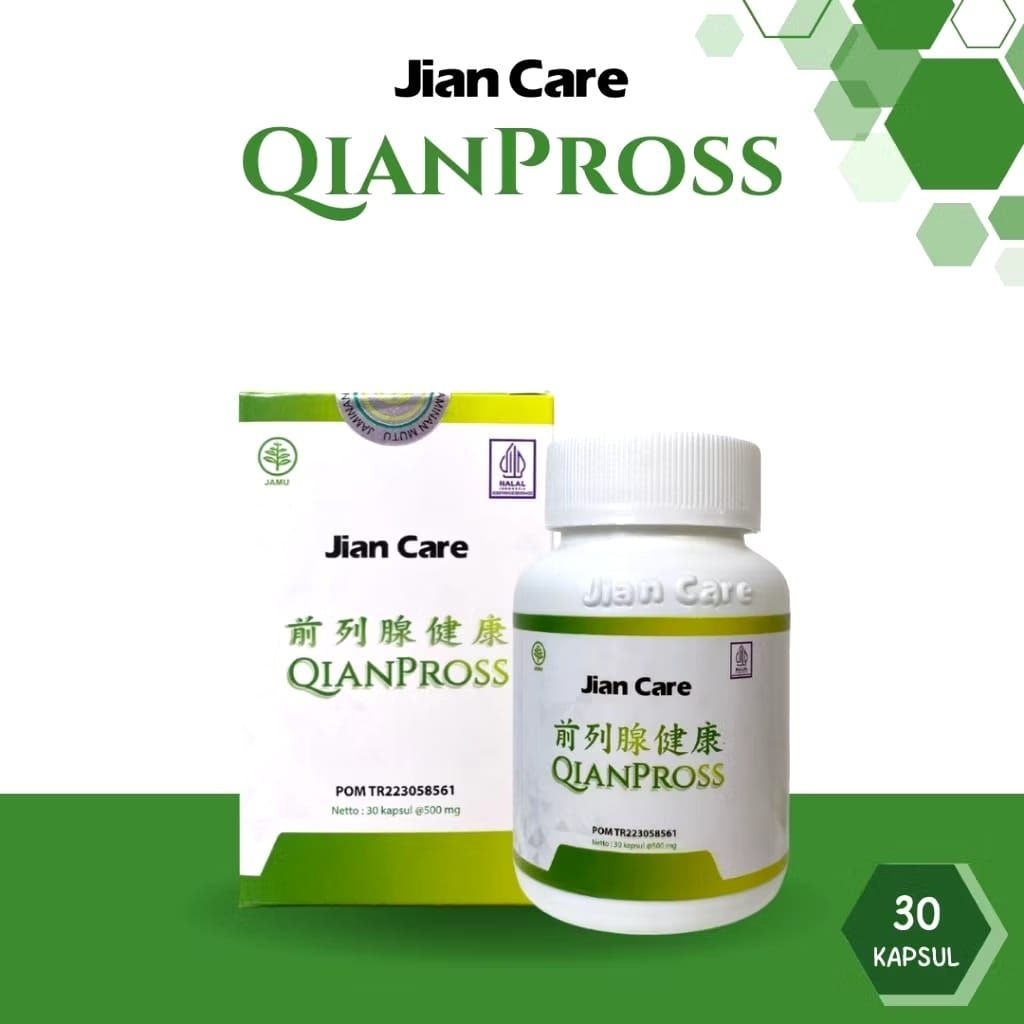Jian Care Qianpross - Obat Herbal Membantu Menyembuhkan Kangker Prostat Original