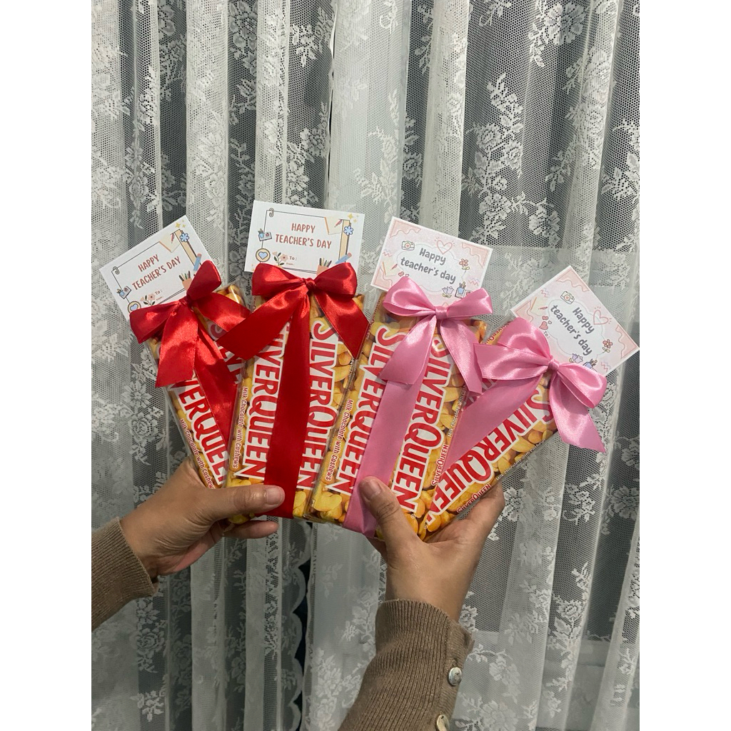 gift coklat Silverqueen 55 gr isi 2