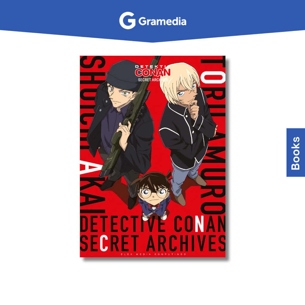 Gramedia Bogor Cibinong - Detektif Conan Secret Archives 02 Shuichi Akai & Toru Amuro