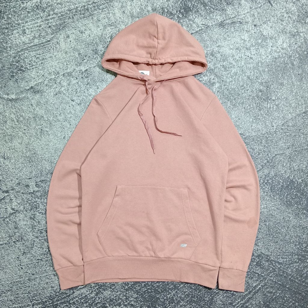 jaket Hoodie STL basic pink polos jaket casual murah size M
