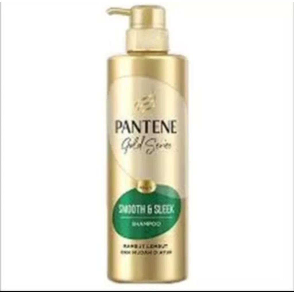 Pantene Gold Series Smooth & Sleek Shampoo Rambut Lembut & Mudah Diatur 125 ml