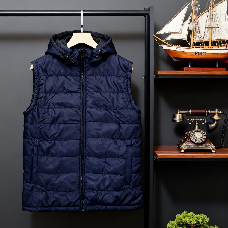 rompi pria/wanita - vest puffer - rompi outdoor WATERPROOF