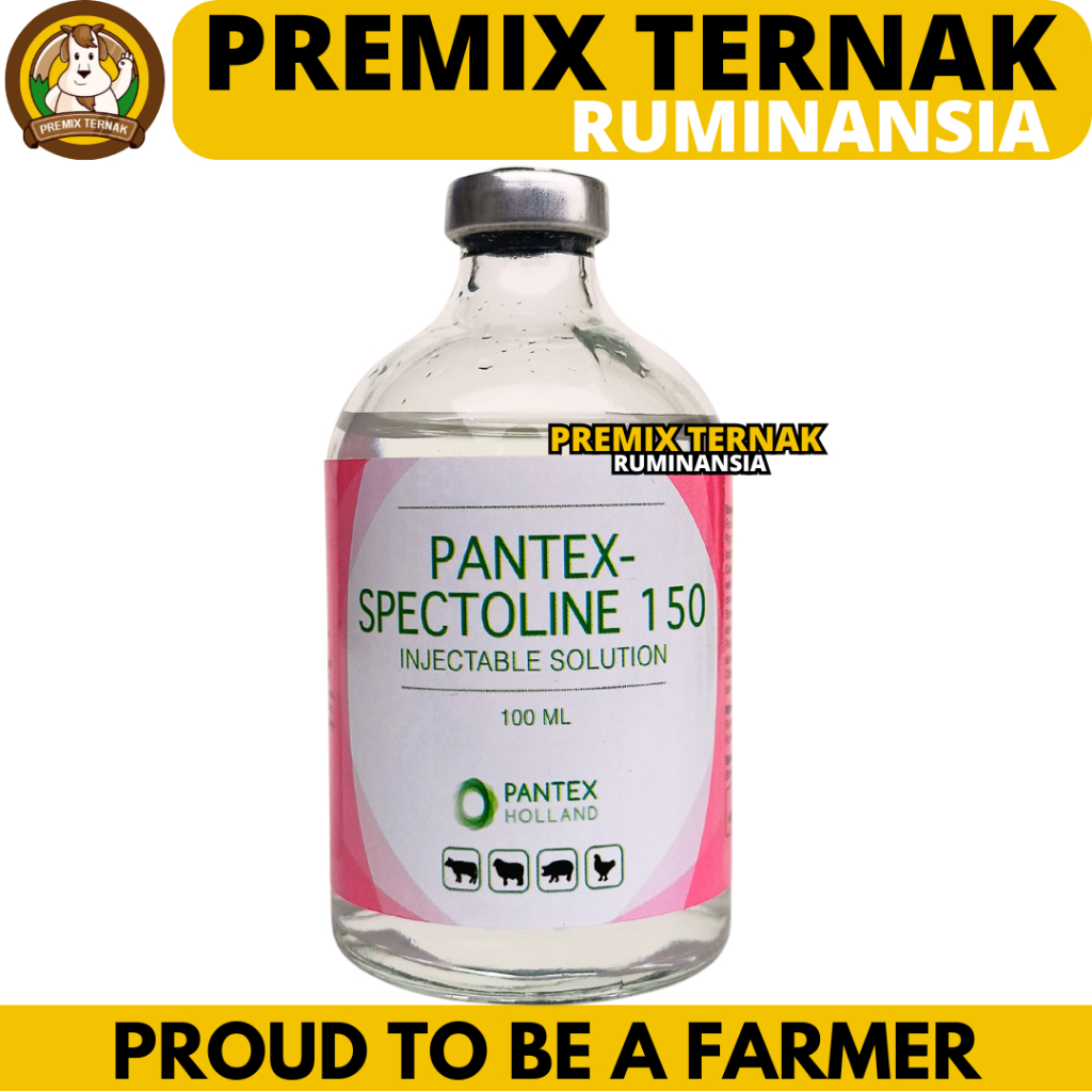 PANTEX SPECTOLIN 100ML - Obat Snot Cekrek Ngorok CRD Complex Ayam Ampuh - Like LS Injection Interspe