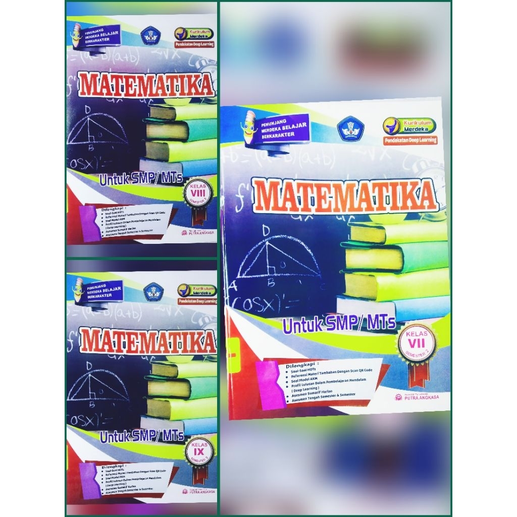 LKS MTS SMP MATEMATIKA KELAS 7 8 9 SEMESTER 2 KURIKULUM MERDEKA