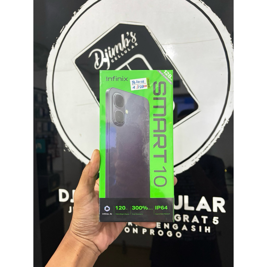 INFINIX SMART 10 RAM 4GB INTERNAL 64GB | RAM 4GB INTERNAL 128GB GARANSI RESMI HP MURAH