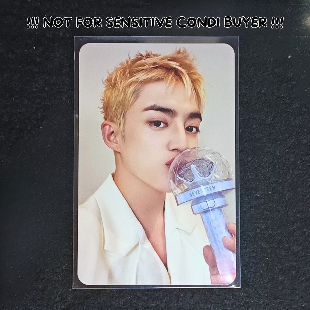 CARZONE NEW SCOUPS PHOTOCARD SEVENTEEN PC SVT