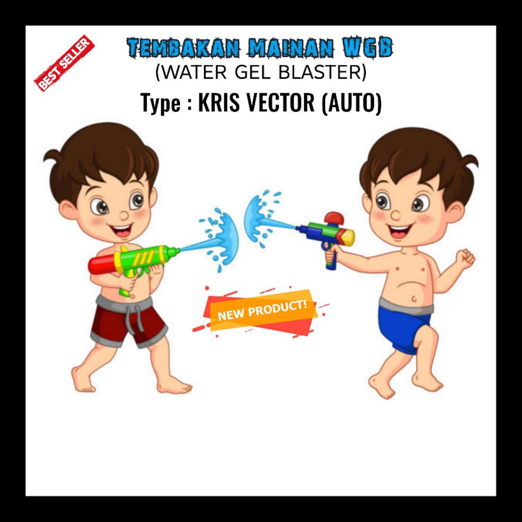 water gel blaster krisvector