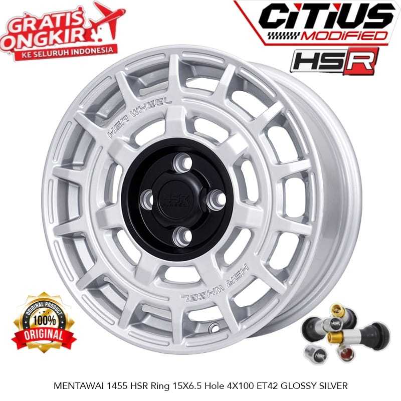 HSR MENTAWAI Ring 15 Model Rally Mobil Datsun Brio  Calya Corolla Gratis Ongkir