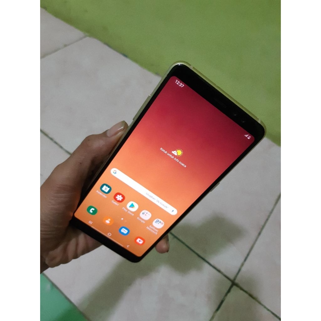 Samsung Galaxy A8 Plus 6/64GB Nfc Original Resmi Sein Dual Sim