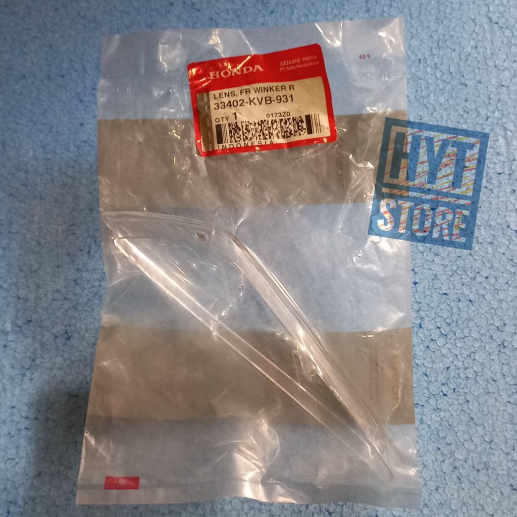 Lens Winker R FR 33402-KVB-931 Kaca Mika Lampu Sein Riting Kanan Depan Vario 110 CW Karbu 33452KVB93