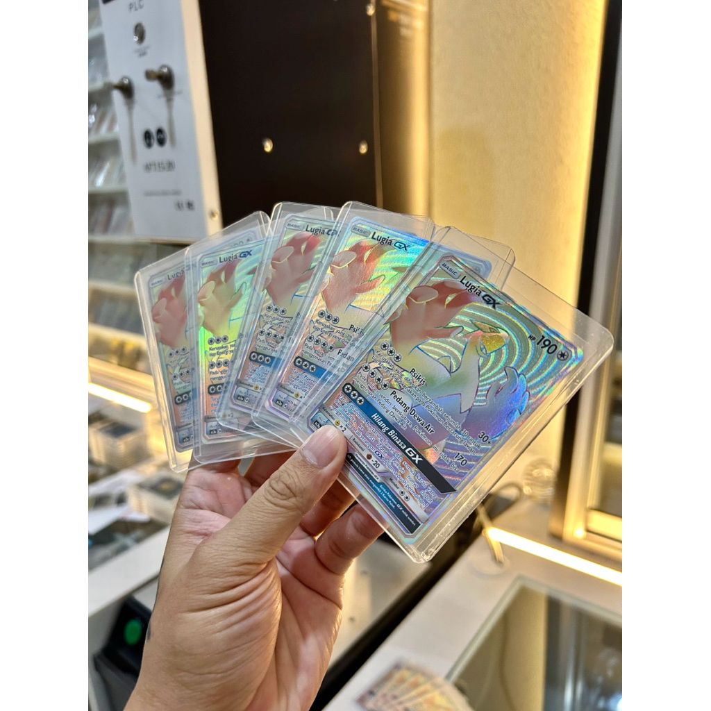 Lugia Gx HR 1 kartu POKEMON tcg card set Indonesia NON (english japan box sr hr sar csr chr ar V gx 