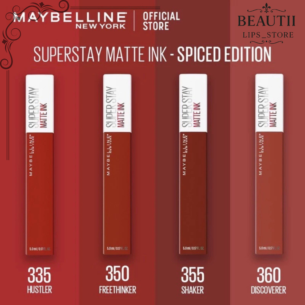 New Original Maybelline Superstay Matte Ink Lipstik Lipcream
