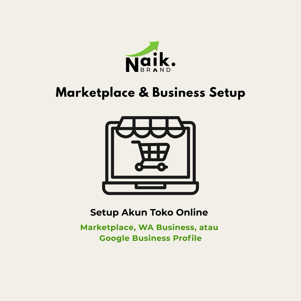 SETUP AKUN TOKO ONLINE