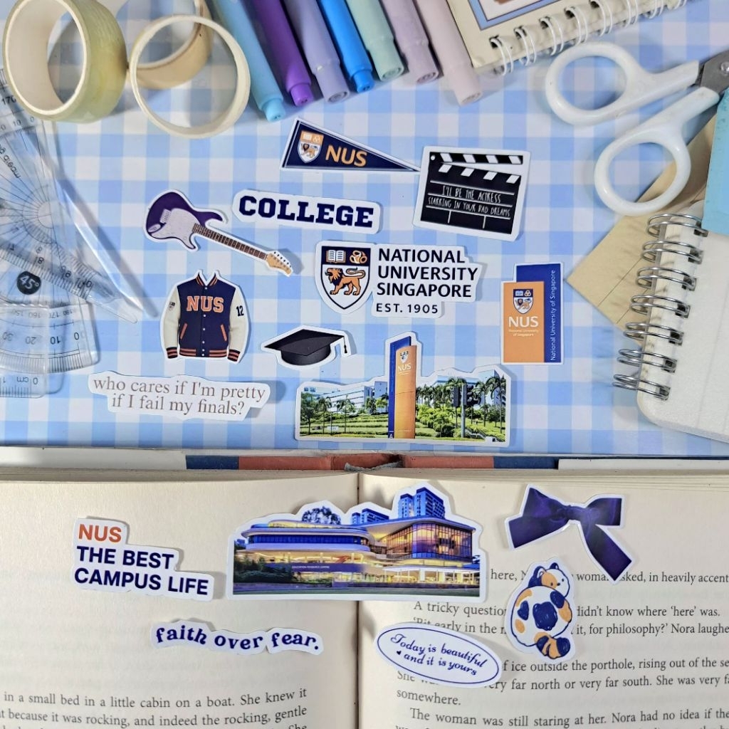 National University Singapore Sticker Pack