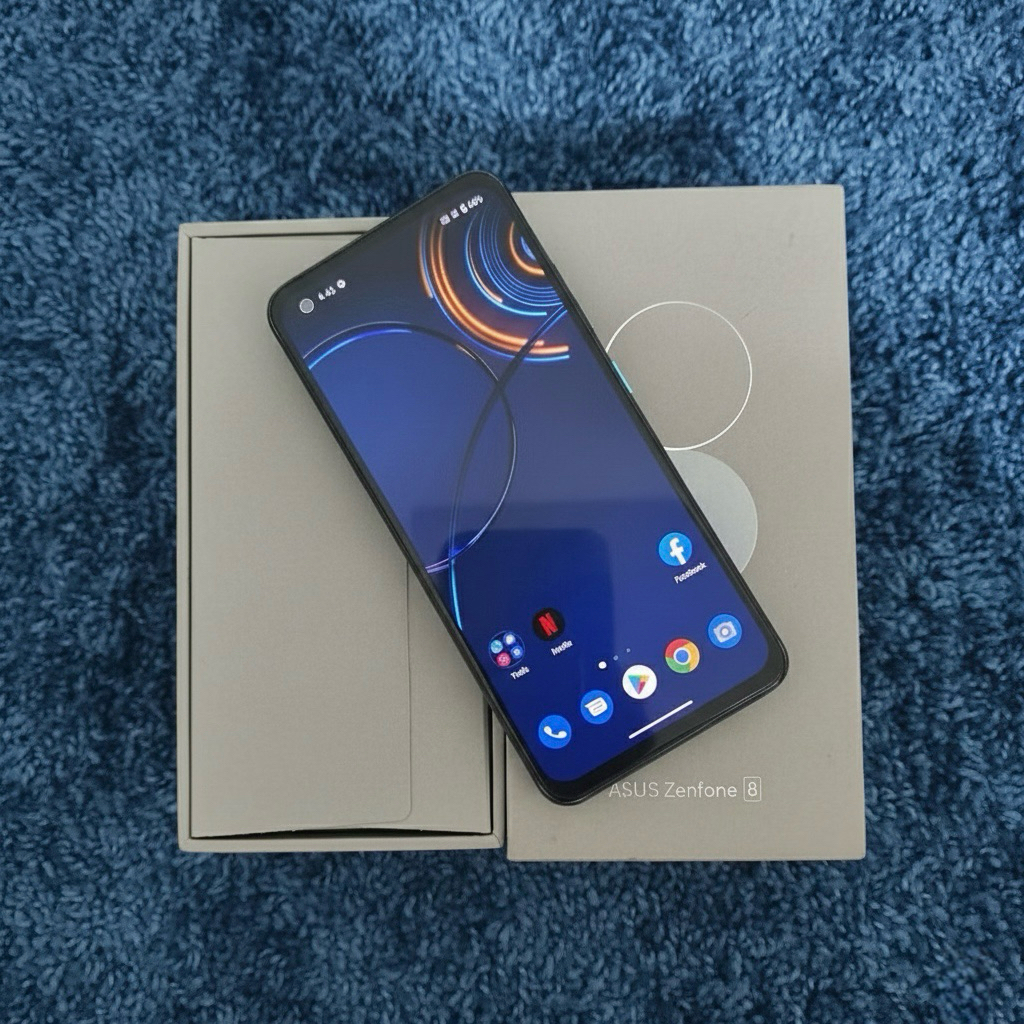 ASUS ZENFONE 8 256GB Second Original Ex Garansi Resmi Murah Kualitas Terbaik / Hp Android Second Asu