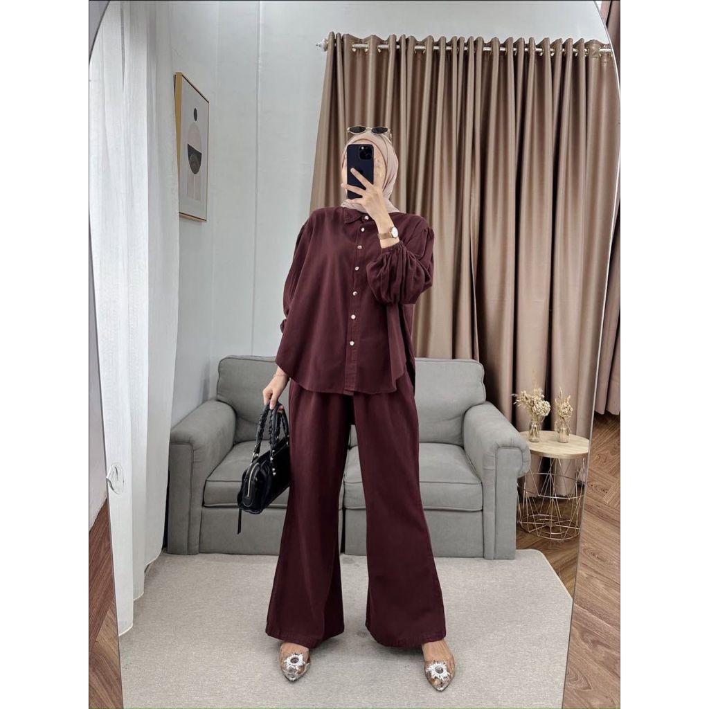 Resa set setelan jeans one set jeans wanita setelan jeans wanita