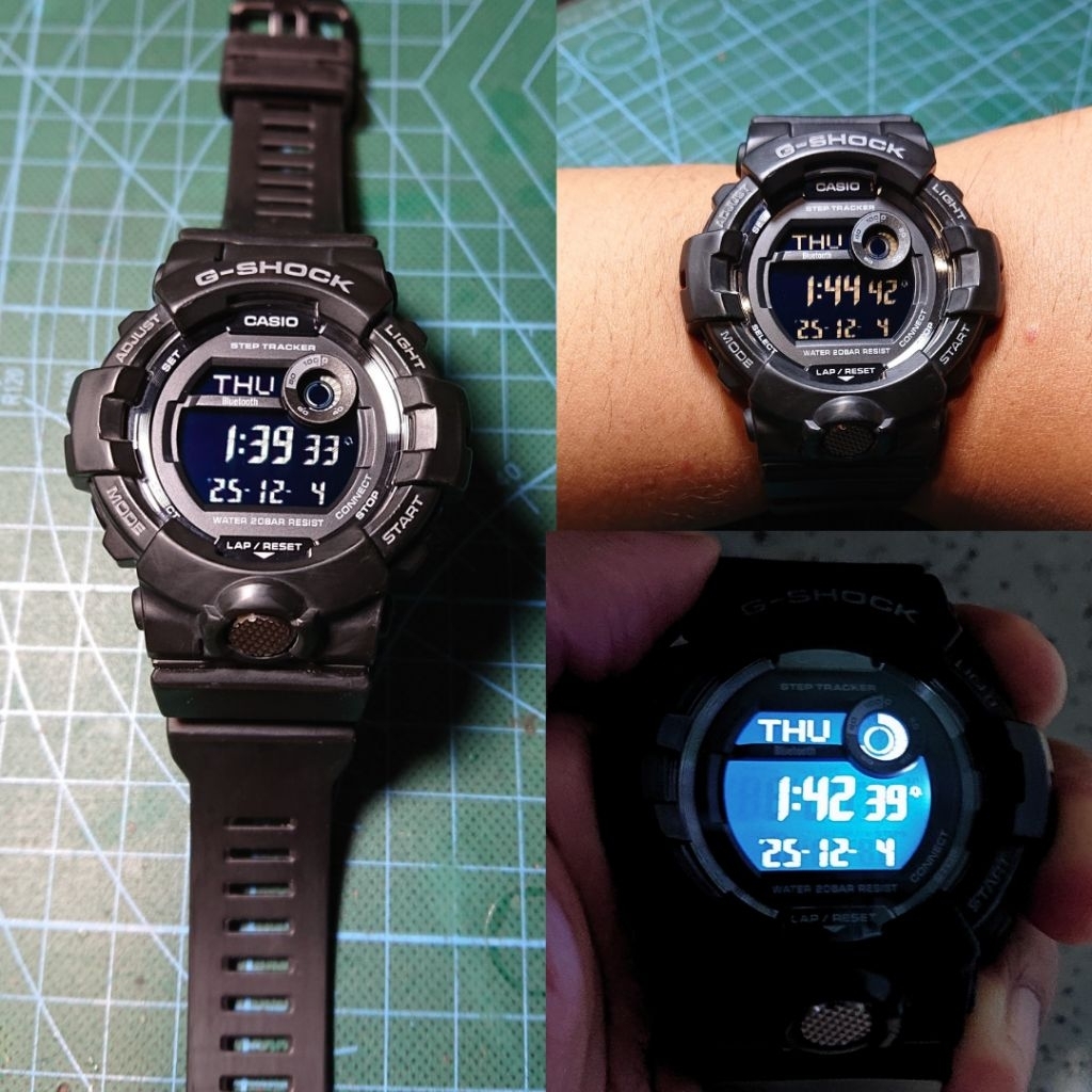 jam tangan casio g shock smartwatch GBD-800 original second koleksi