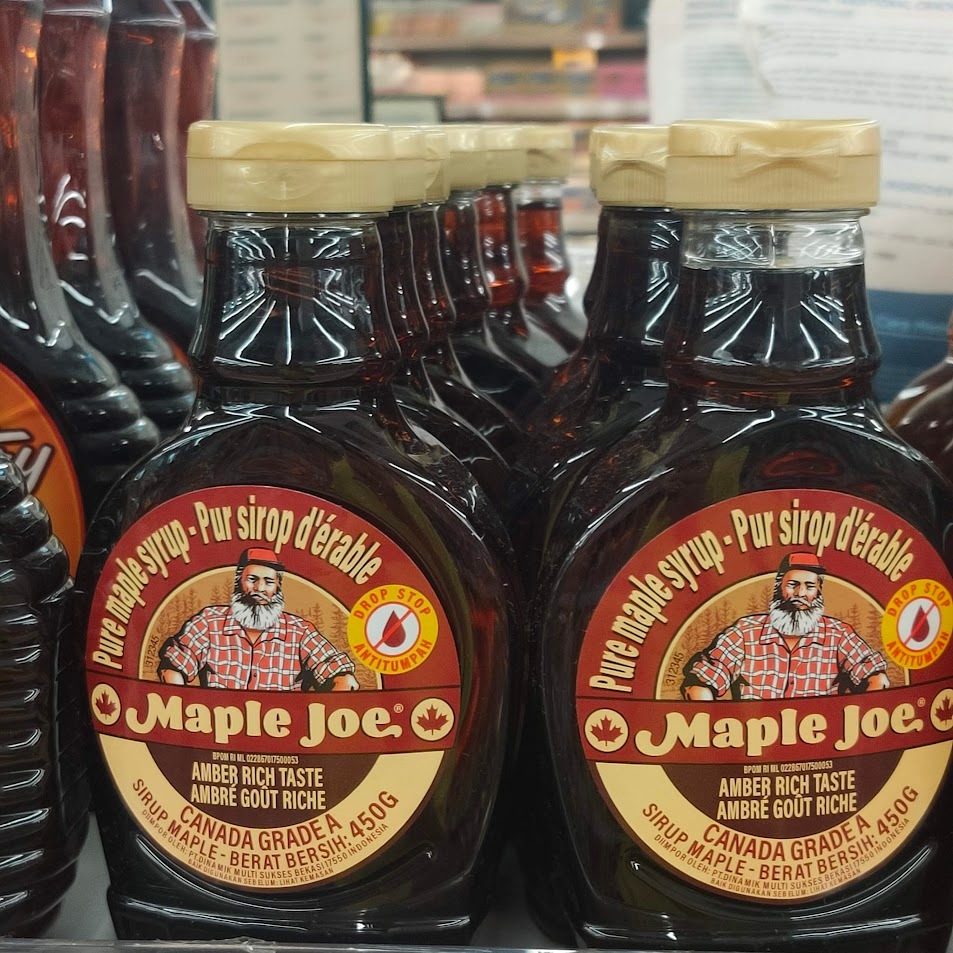 MAPLE JOE Pure Maple Syrup 450 gram Canada Grade A