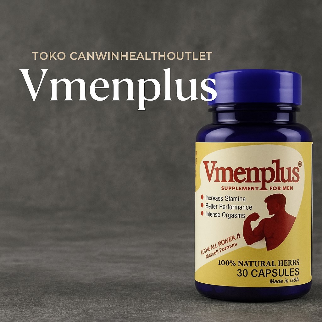 VMENPLUS Original – Suplemen Herbal Pria – Garansi Produk Asli
