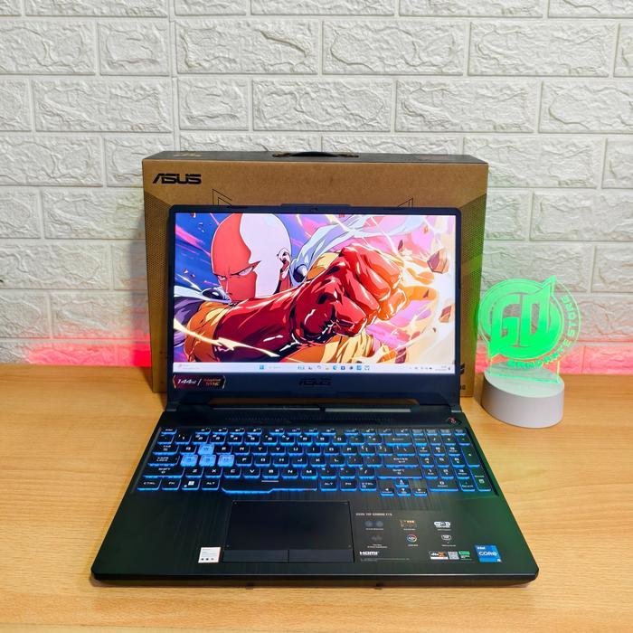 ASUS TUF FX506HF | i5 Gen 11 | RTX 2050 | 144Hz IPS | Gaming Desain Laptop Fullset Original