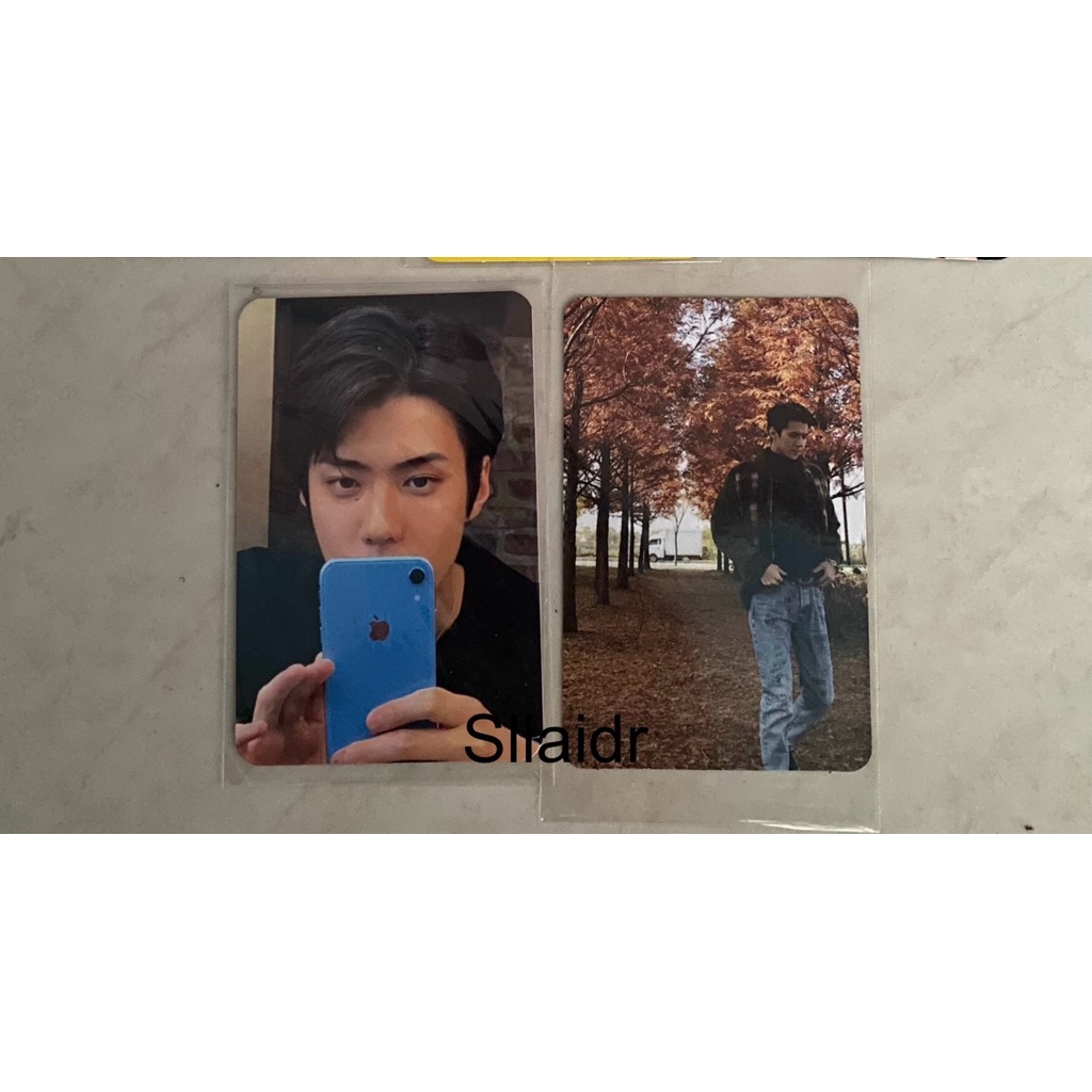 photocard sehun sc what a life , sehun vivace