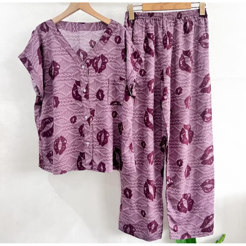 PIYAMA READY | BAJU TIDUR | PIYAMA MAKASSAR | SETCEL MAKASSAR | PIYAMA KANCING BUSUI | PIYAMA RAYON 