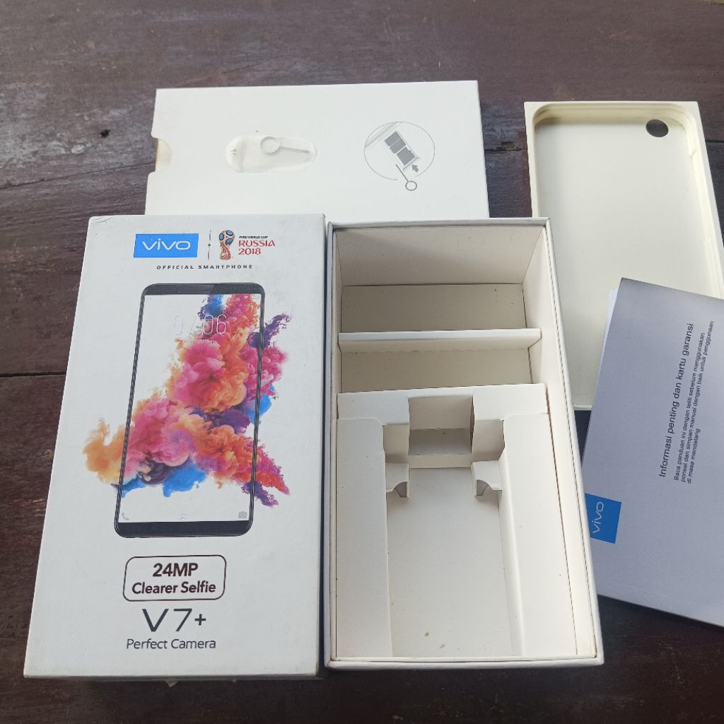 Dus Box Vivo V7+ V7 Plus Original Copotan