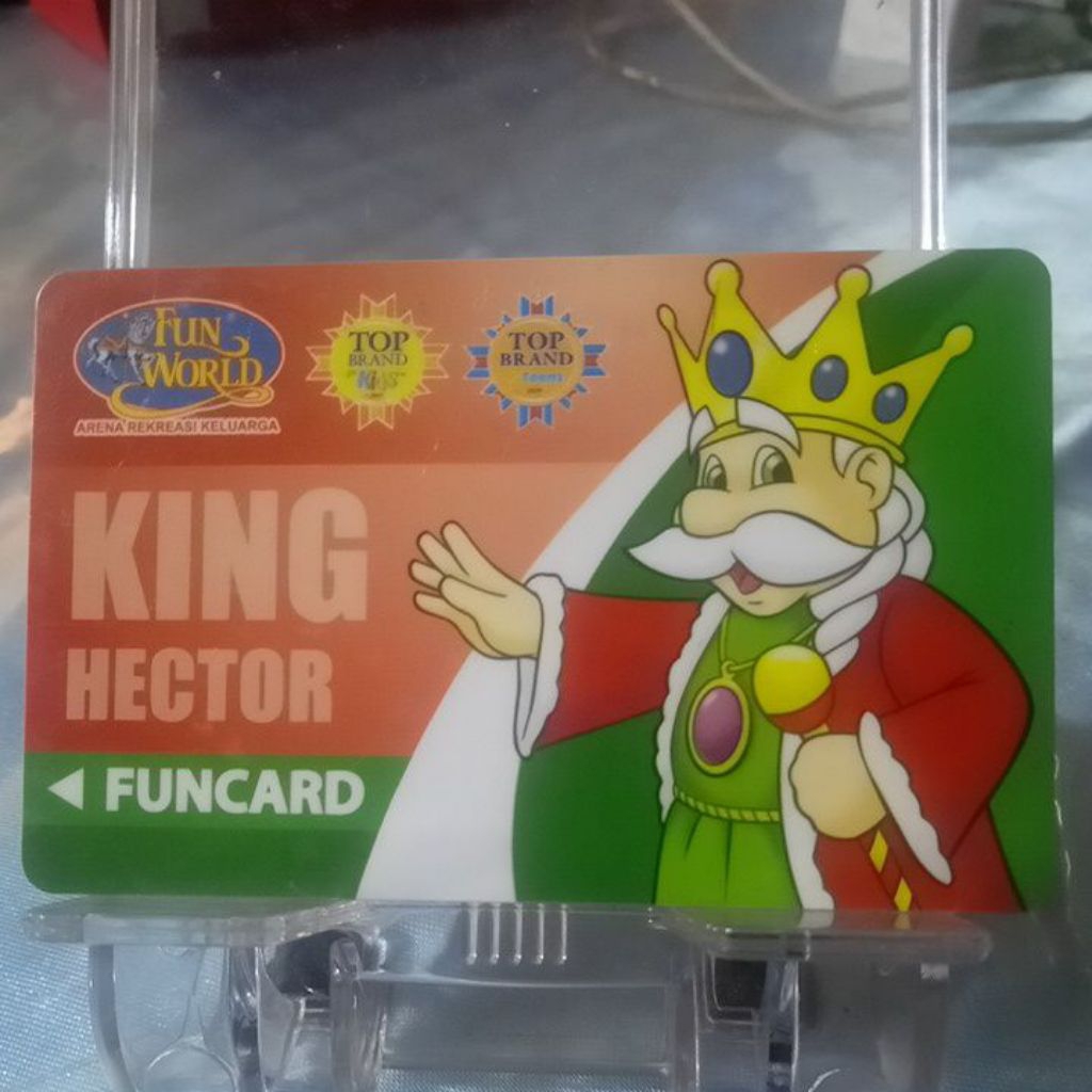 Kartu Gesek Fun World King Hector
