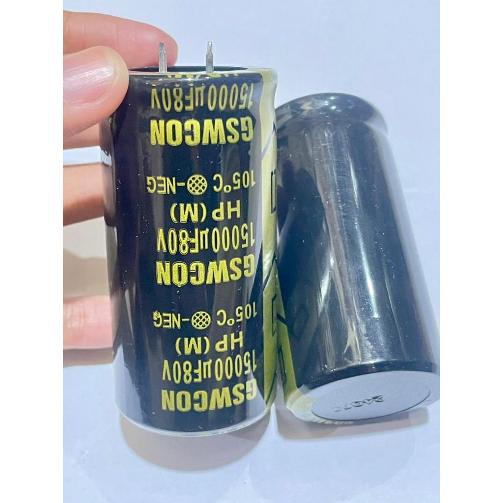 Capasitor Elco 15000uf 80v Elco 15.000/80v GSWCON Original