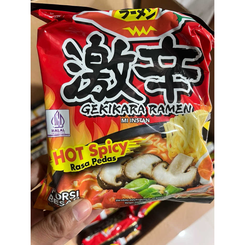 PROMO Nissin Gekikara Ramen / RAMEN / MIE RAMEN PEDAS