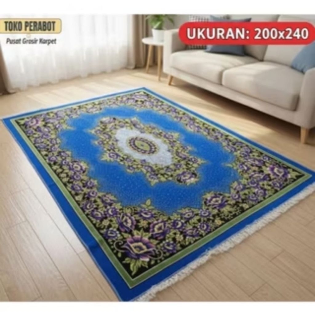 karpet permadani jaguar 200x240 tebal empuk