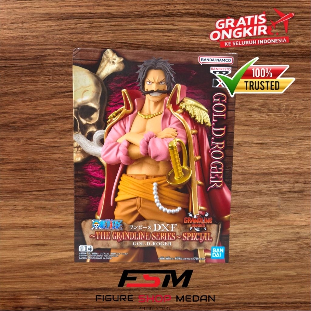 Figure One Piece DXF Grandline Special Gol D. Roger