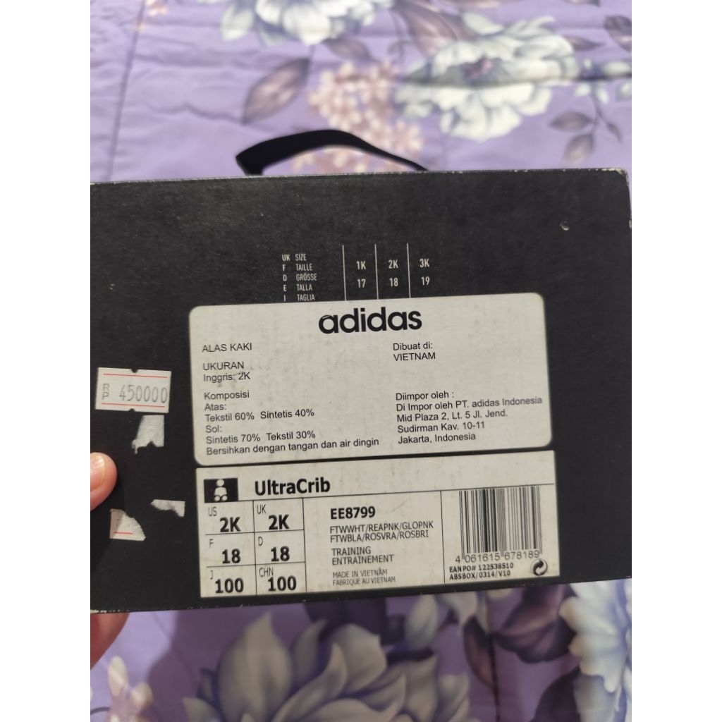 sepatu bayi Adidas ori