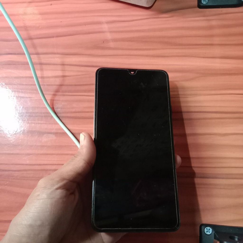 LCD samsung a20s original copotan