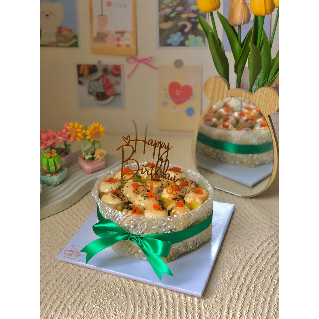 Dimsum Mentai Cake by @mana.mentai
