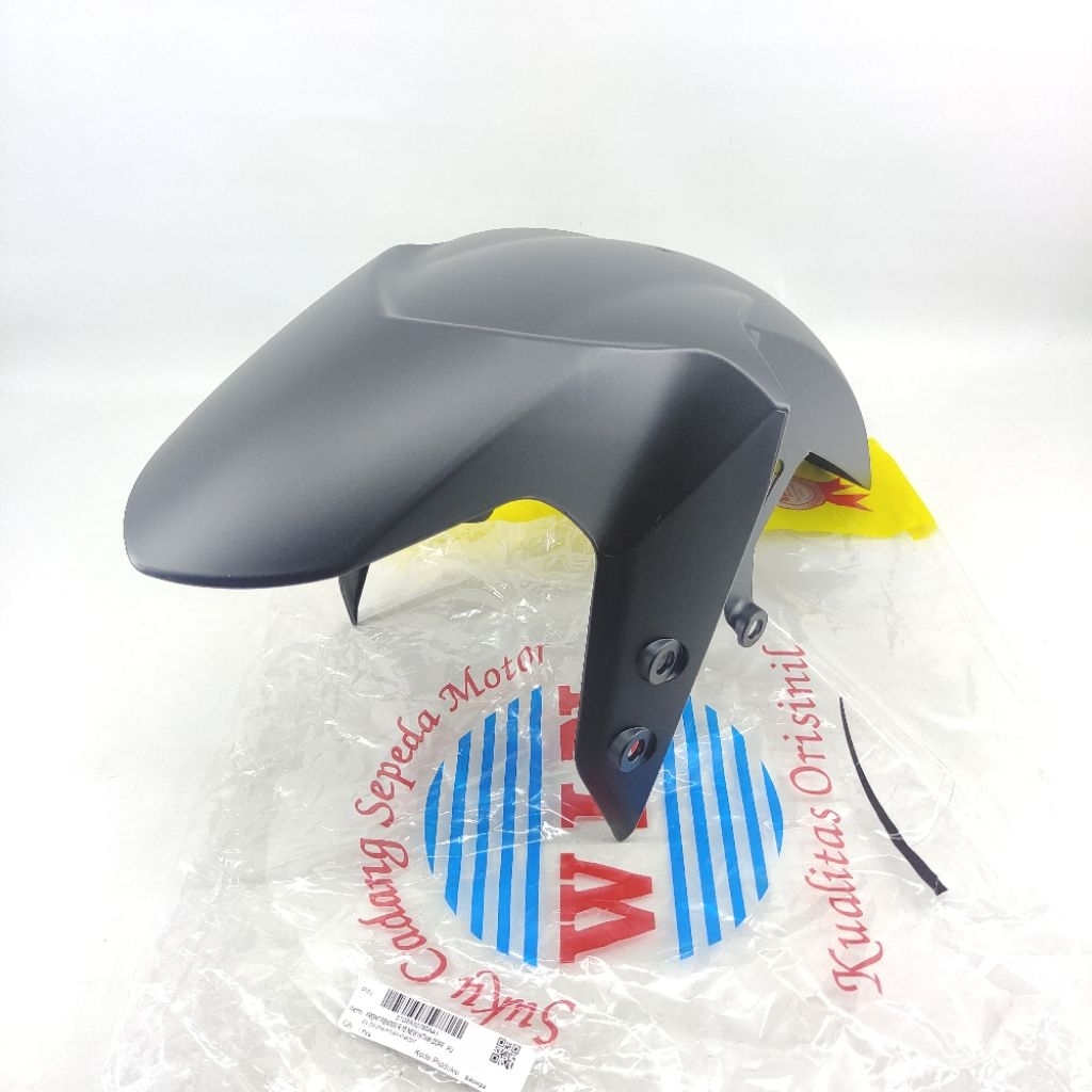 WIN Front Fender Spakbor Sepakbor Slebor Depan HITAM DOFF  Yamaha  R 15 new - NEW R15 V3 - R 15 NEW 