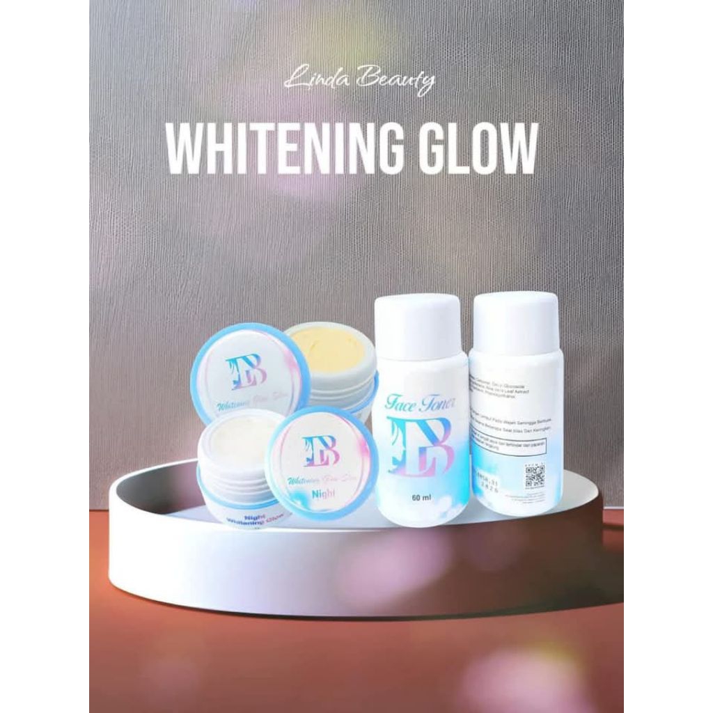 Skincare Linda Beauty Paket Whitening Glow (Makassar)