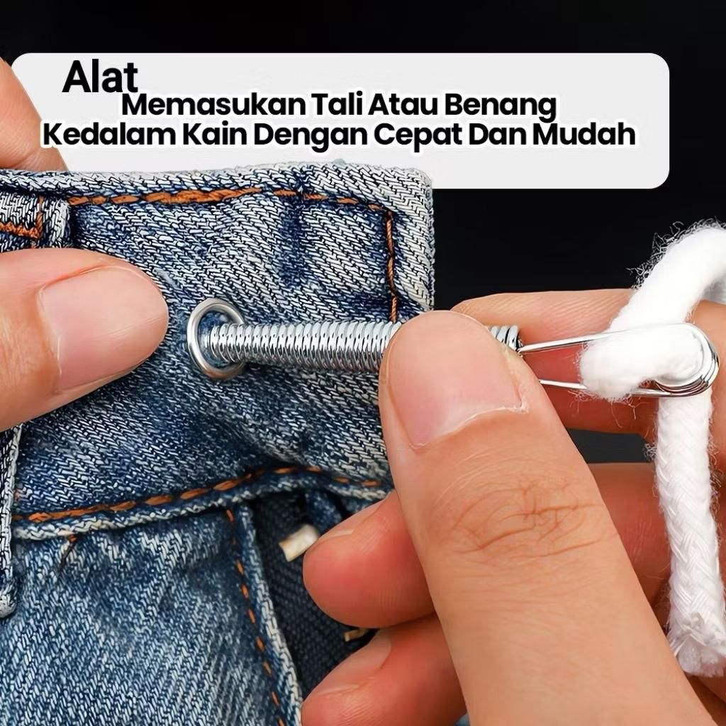 Alat Pemasang Tali Celana Alat Pasang Tali Celana Alat Memasukkan Tali Karet Celana Boxer Sarung Gul