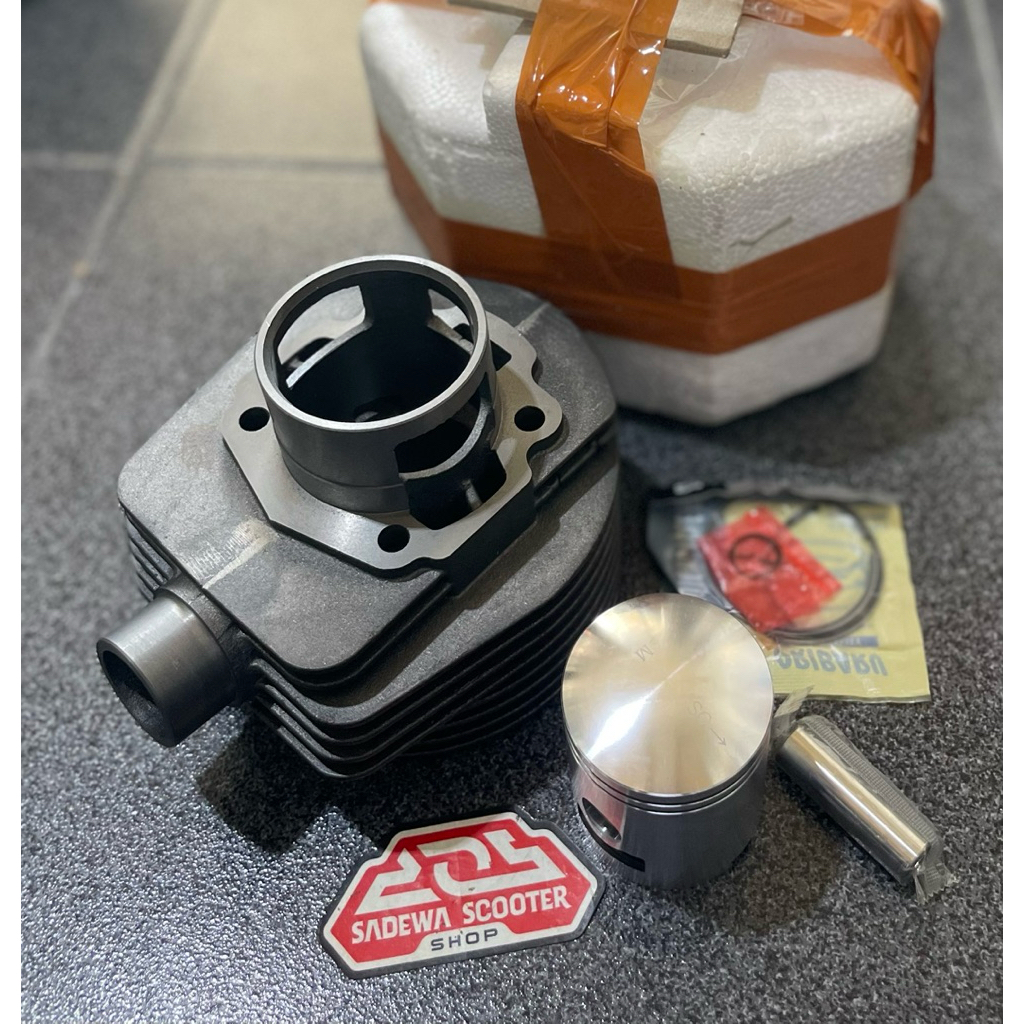 Boring Blok Seher Vespa PX PS Excel Exclusive Super Sprit VBB Lubang 5 Western