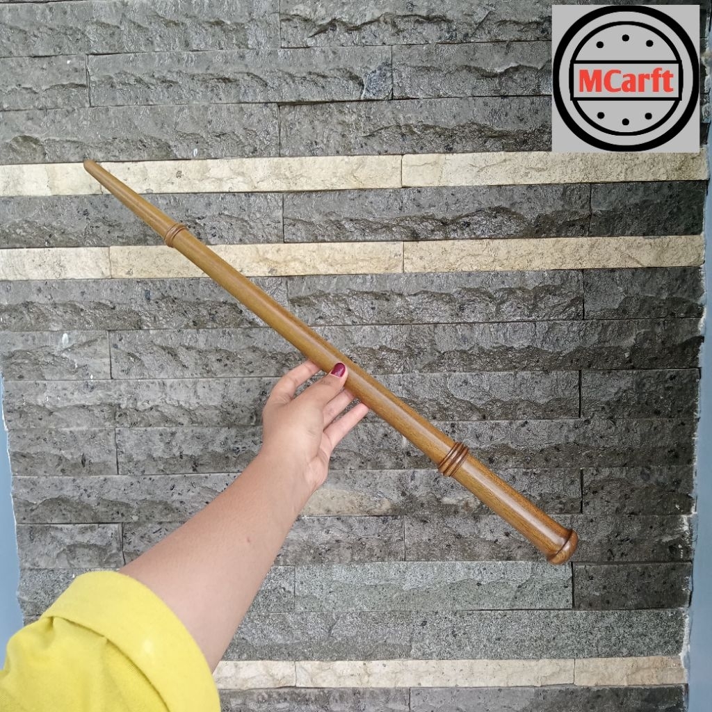 Tongkat komando kayu tengsek Sulaiman 60cm C366