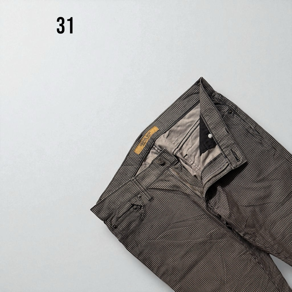 Uniqlo Softjeans Tartan