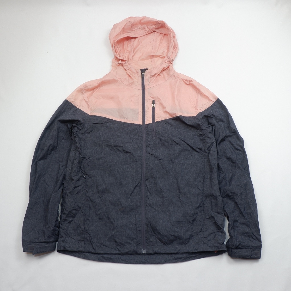 NII (New Inspiration Icon) Color Block Hooded Windbreaker Jacket - Preloved