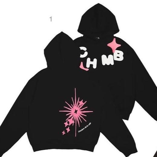 Hoodie/Zipper Boxy CHMB [ORIGINAL 100%] - bedstar black