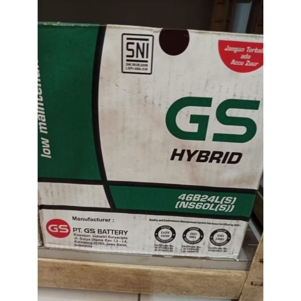 AKI GS HYBRID NS60LS