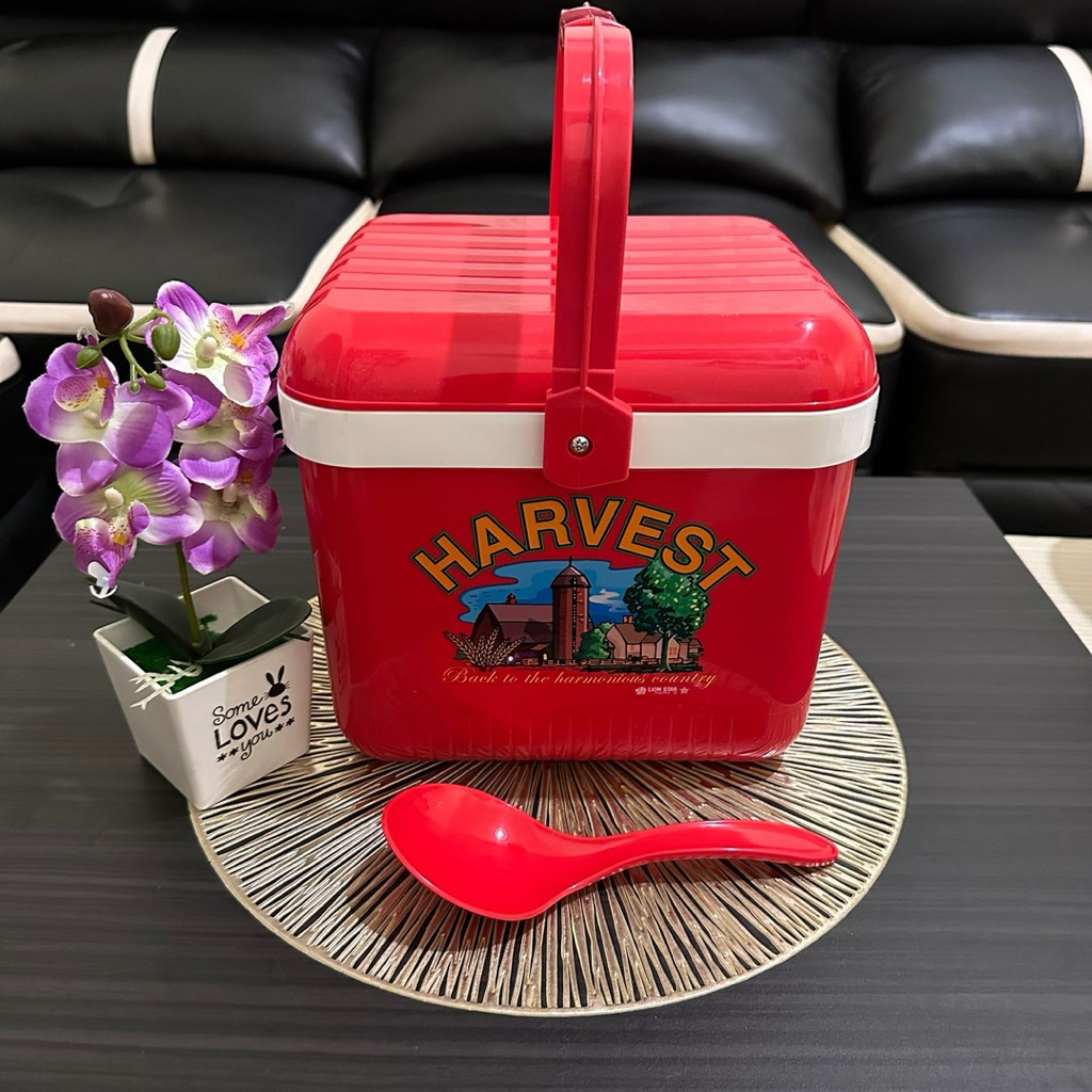 Termos Nasi/Es Harvest Lion Star 8 Liter - Rice/Ice Bucket Box Segi - Termos Nasi/Es Segi Lion Star 