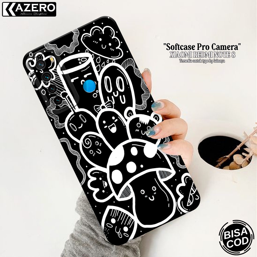 Kesing XIAOMI REDMI NOTE 8 Fashion Case Aesthetic Silikon Pro Camera Softcase XIAOMI REDMI NOTE 8 Co