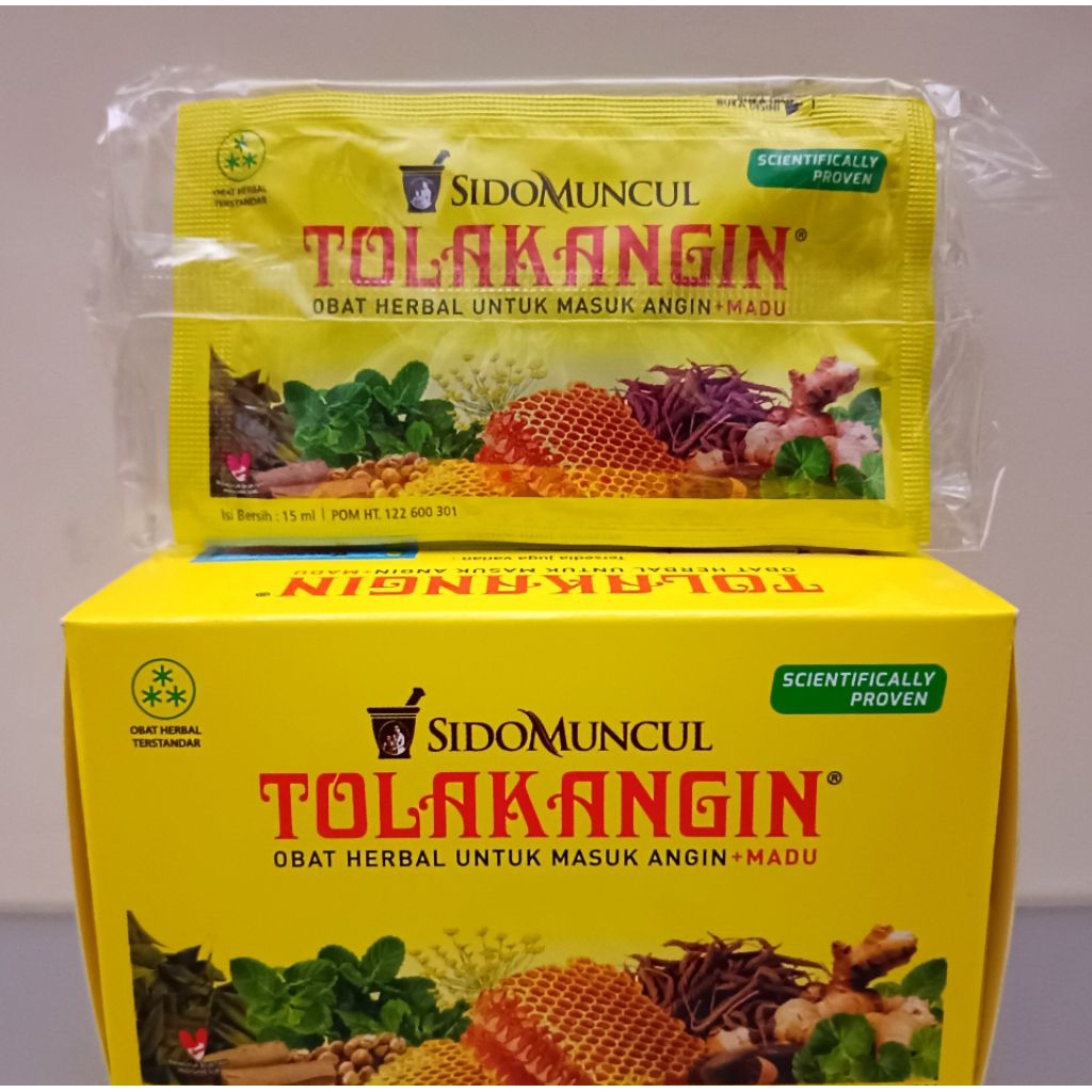 Tolak Angin Cair Herbal Madu Isi 6 Sachet @15ml