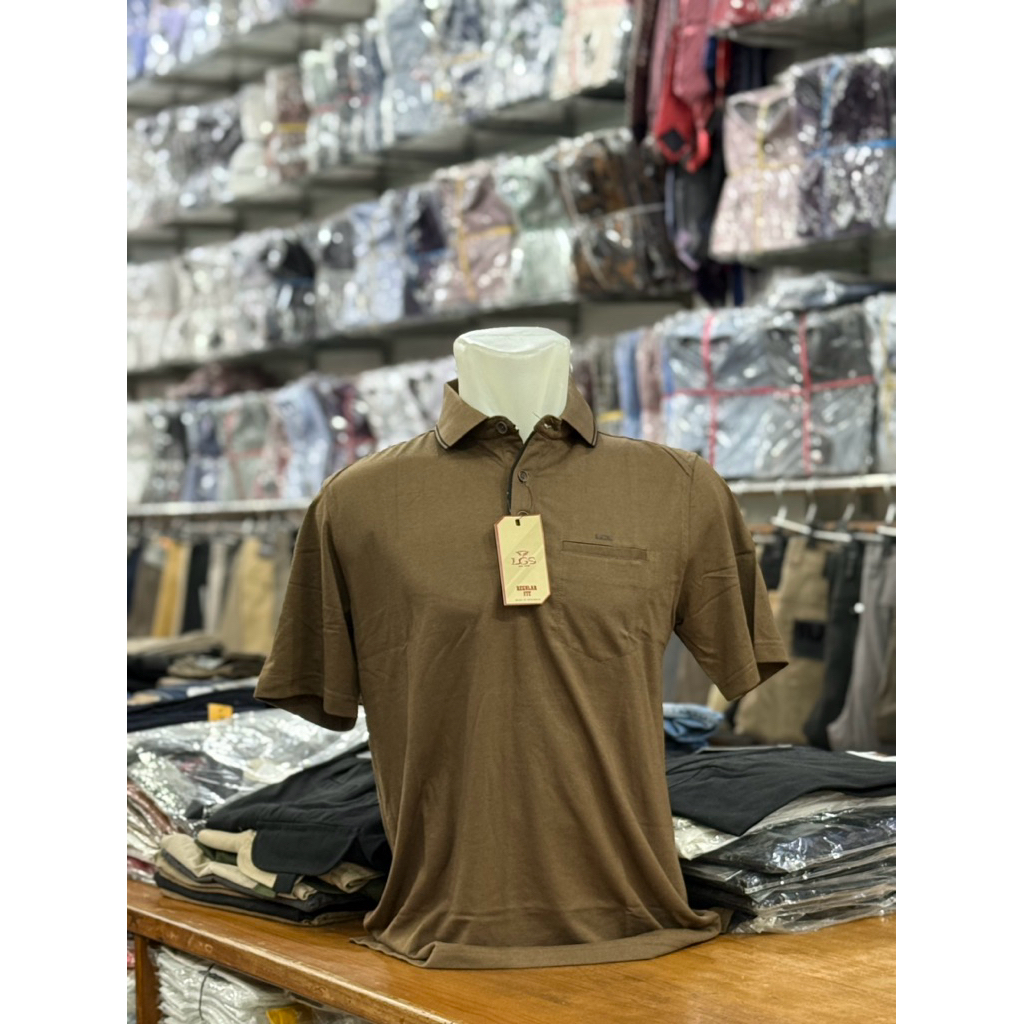 KAOS KRAH LGS ORIGINAL / KAOS POLO / REGULAR FIT / PAKAIAN PRIA DEWASA
