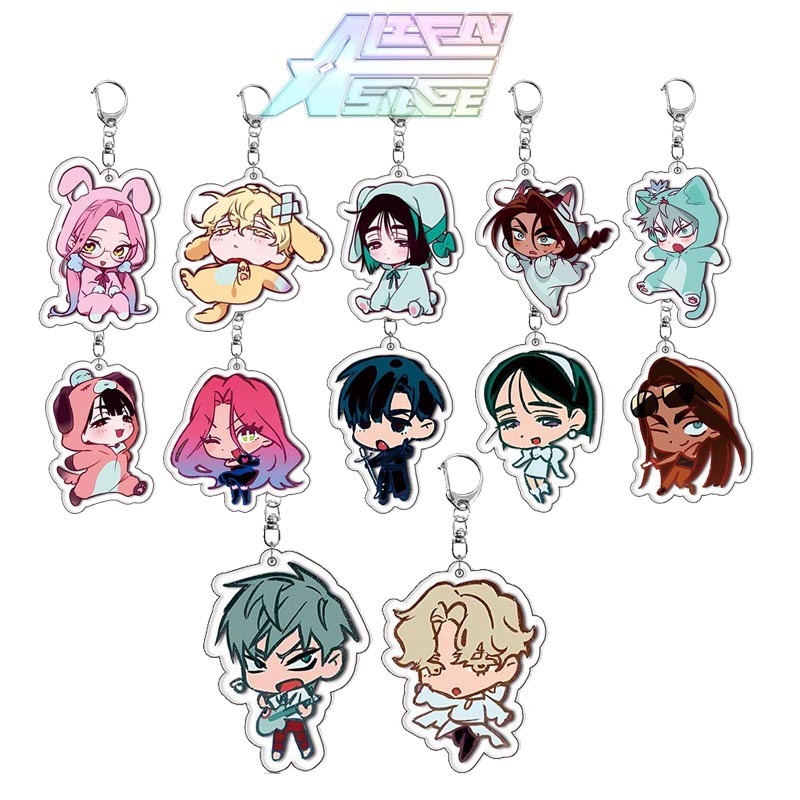 GANTUNGAN KUNCI ANIME ALIEN STAGE / KEYCHAIN ALIEN STAGE CHARACTER / GANCI ALIEN STAGE KARAKTER / GA